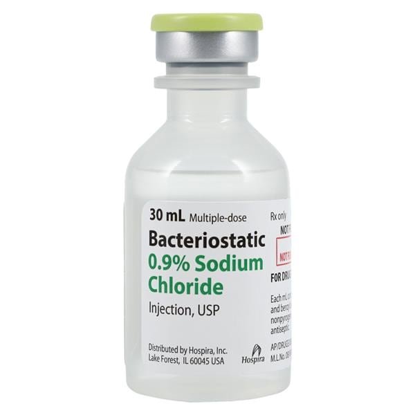 Bacteriostatic Sodium Chloride 0.9%